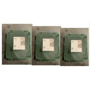 U Brands 3PK Mesh Locker Shelf Sage Green Size 12"